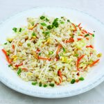 Рецепт жаренного риса с яйцом и овощами по китайски