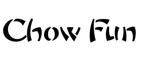 Китайский шрифт Chowfun